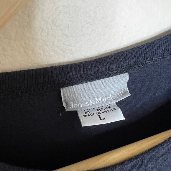 UCF Black Long Sleeve Knit Tee Large - Picture 2 of 9